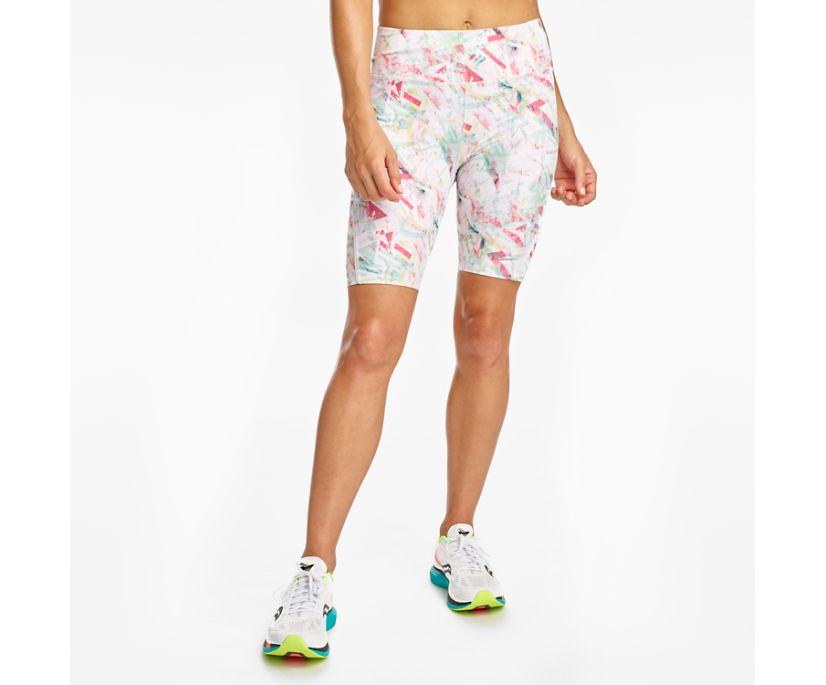 Women's Saucony Fortify 8" Biker Shorts Blue | Singapore 308CTVE